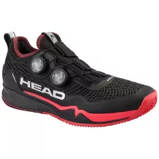 Head Endure Pro BOA Tennisschuhe Sandplatz Schwarz / Rot
