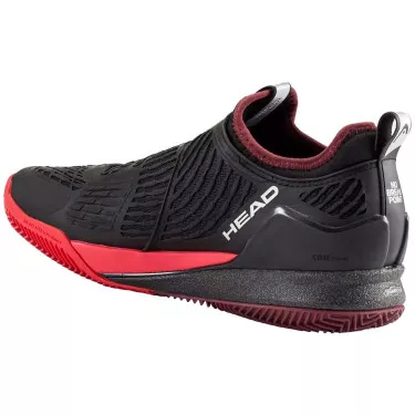 Head Endure Pro BOA Tennisschuhe Sandplatz Schwarz / Rot