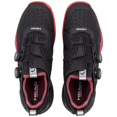 Head Endure Pro BOA Tennisschuhe Sandplatz Schwarz / Rot