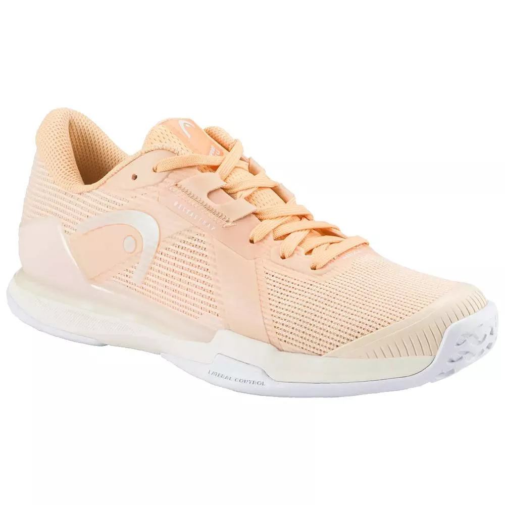 Head Sprint Pro 4.0 Damen Tennisschuhe Pfirsich / Wei&szlig;