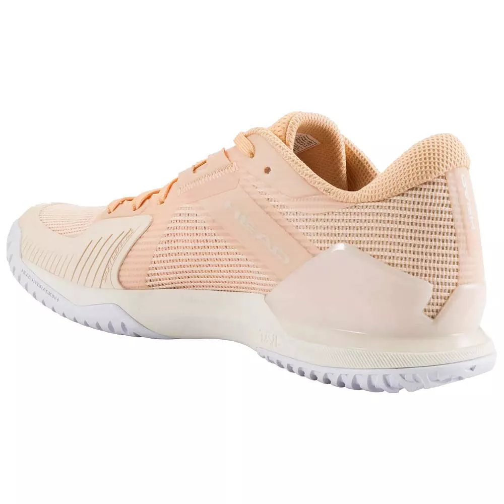 Head Sprint Pro 4.0 Damen Tennisschuhe Pfirsich / Wei&szlig;