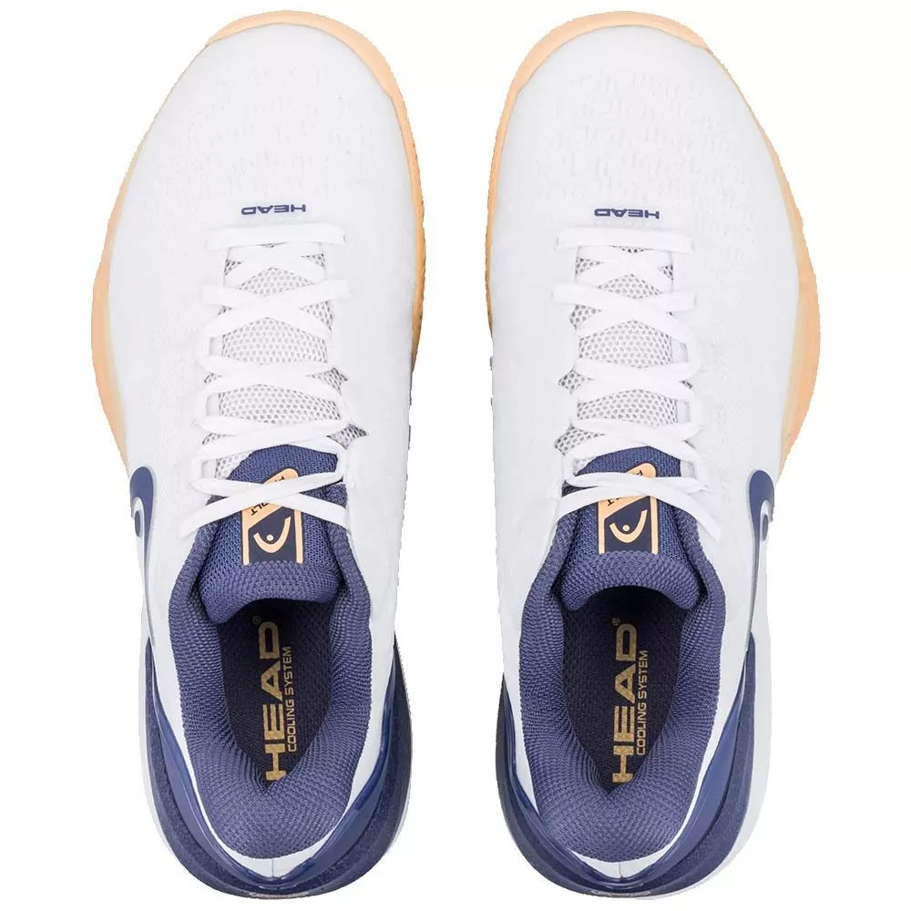 Head Revolt Pro 5.0 Damen Tennisschuhe Wei&szlig; / Marineblau