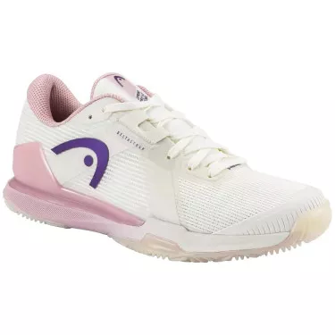 Head Sprint Pro 4.0 Damen Padelschuhe Wei&szlig; / Rosa