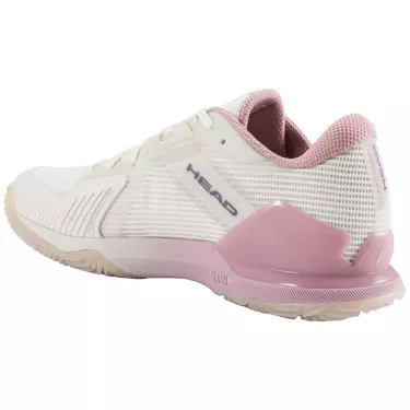 Head Sprint Pro 4.0 Damen Padelschuhe Wei&szlig; / Rosa