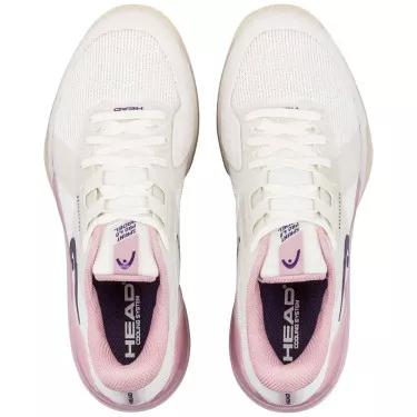 Head Sprint Pro 4.0 Damen Padelschuhe Wei&szlig; / Rosa