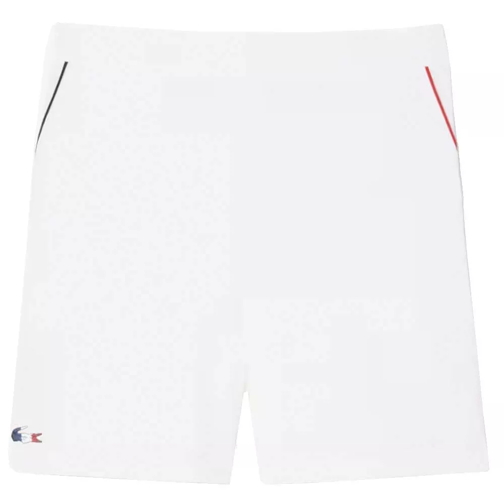 Lacoste Frankreich Tennis-Nationalteam Shorts Wei&szlig;