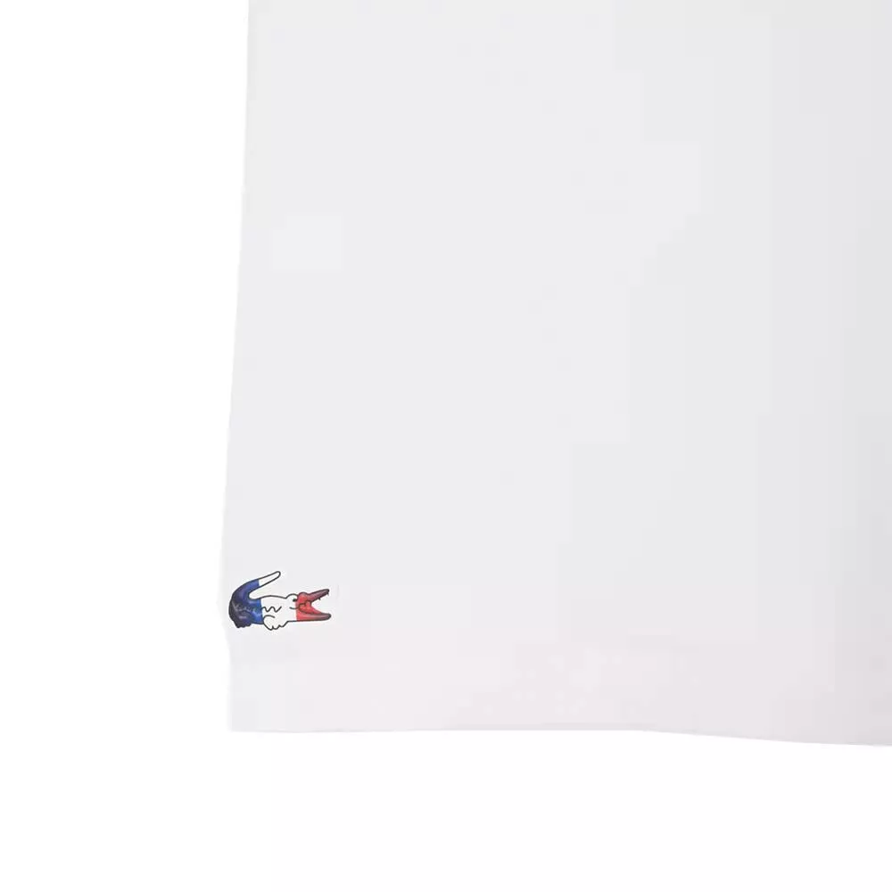 Lacoste Frankreich Tennis-Nationalteam Shorts Wei&szlig;