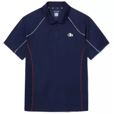 Lacoste Frankreich Tennis-Nationalteam Poloshirt Marineblau
