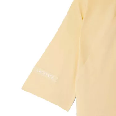 Lacoste Tennis Novak Djokovic On Court Poloshirt Gelb