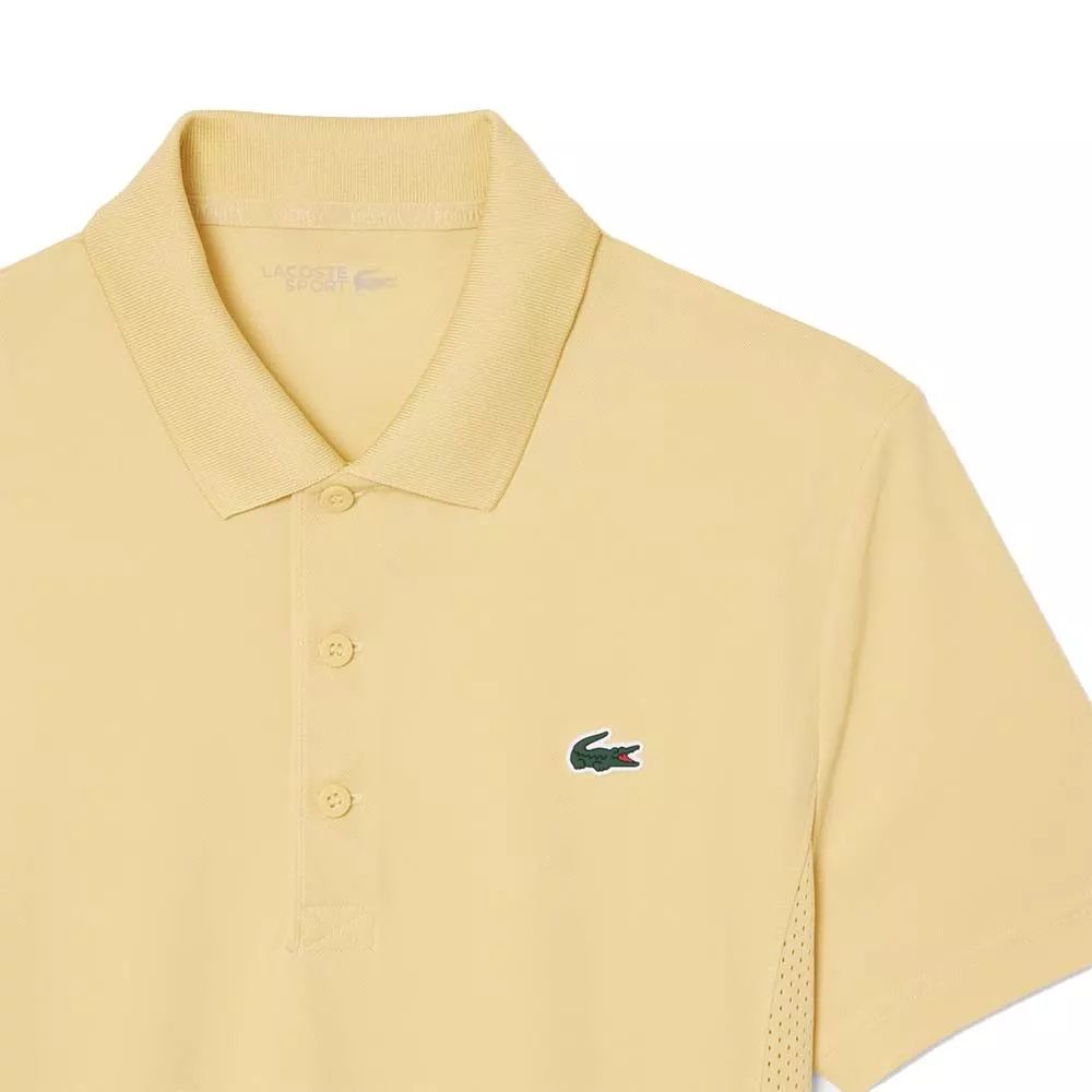 Lacoste Tennis Novak Djokovic Poloshirt Gelb