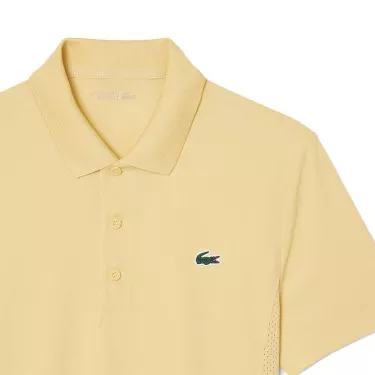 Lacoste Tennis Novak Djokovic Poloshirt Gelb
