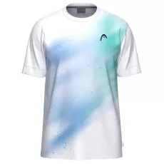 Head TopSpin Junior T-Shirt Wei&szlig; / T&uuml;rkis