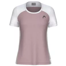 Head Petite Play Damen Tennis-T-Shirt Puderrosa