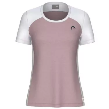 Head Petite Play Damen Tennis-T-Shirt Puderrosa