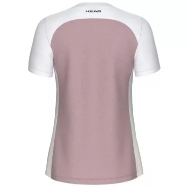 Head Petite Play Damen Tennis-T-Shirt Puderrosa
