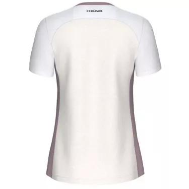 Head Petite Play Damen Tennis-T-Shirt Wei&szlig;