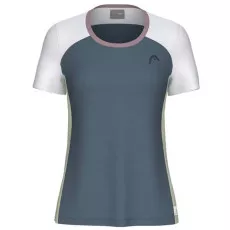 Head Petite Play Damen Tennis-T-Shirt Grau