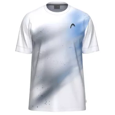 Head TopSpin Herren T-Shirt Wei&szlig; / Marineblau