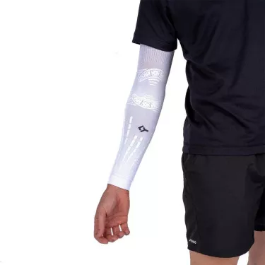 Floky NO-STRAIN Evolution Kompressions&auml;rmel Wei&szlig;
