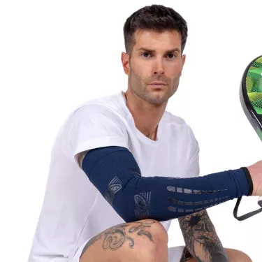 Floky NO-STRAIN Evolution Kompressions&auml;rmel Marineblau