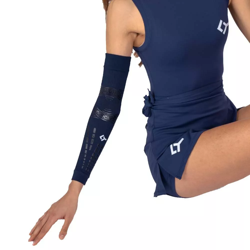 Floky NO-STRAIN Evolution Kompressions&auml;rmel Marineblau