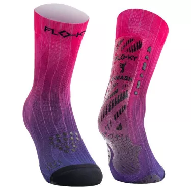 Floky S-MASH 3D FANTASY Kompressionssocken Pink Nebula