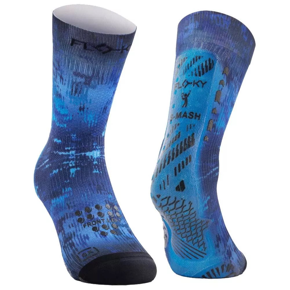Floky S-MASH 3D FANTASY Kompressionssocken Blue Supernova
