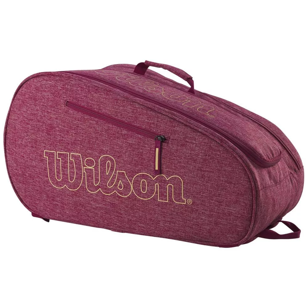 Wilson Team Padel Padeltasche Rot meliert