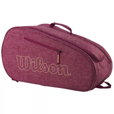 Wilson Team Padel Padeltasche Rot meliert