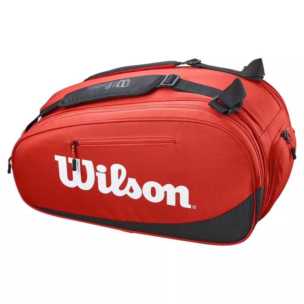 Wilson Tour Padel Padeltasche Rot / Schwarz