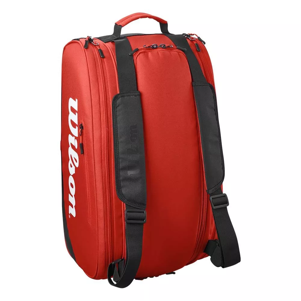 Wilson Tour Padel Padeltasche Rot / Schwarz