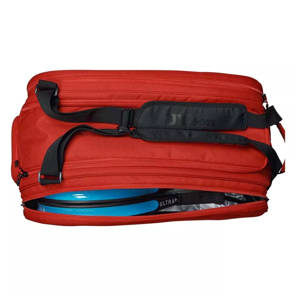 Wilson Tour Padel Padeltasche Rot / Schwarz