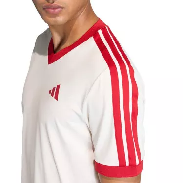 Adidas Tennis Classics T-Shirt Wei&szlig; / Rot