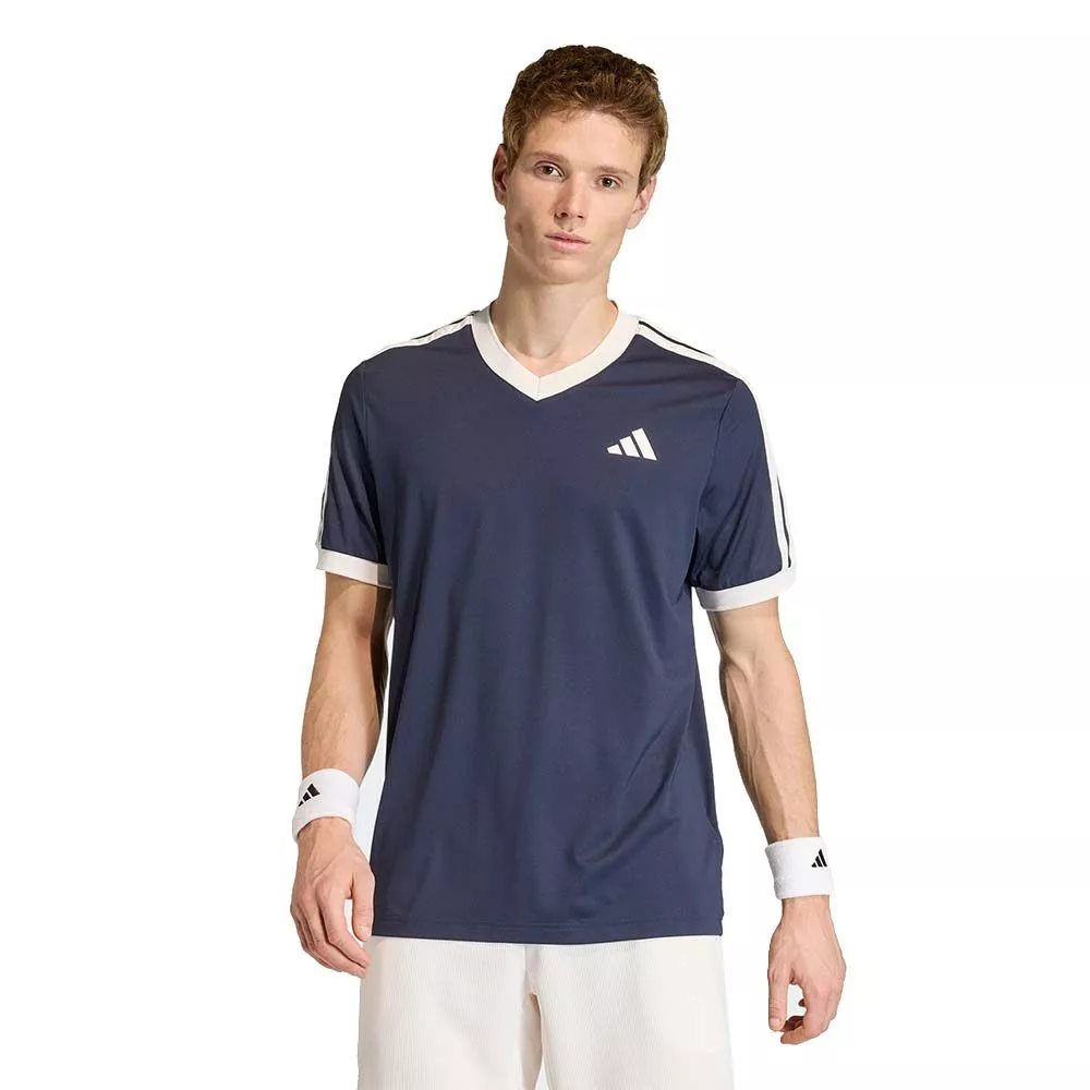 Adidas Tennis Classics T-Shirt Marineblau