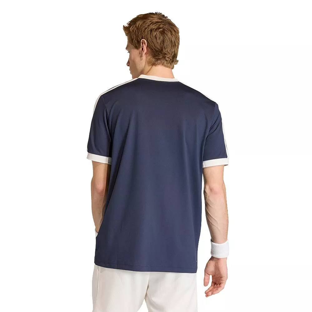 Adidas Tennis Classics T-Shirt Marineblau