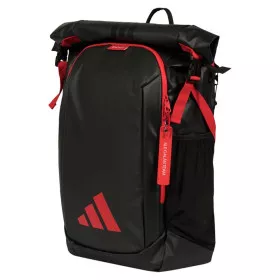 Adidas Multigame 2026 Padel-Rucksack Schwarz / Rot Ale Gal&aacute;n
