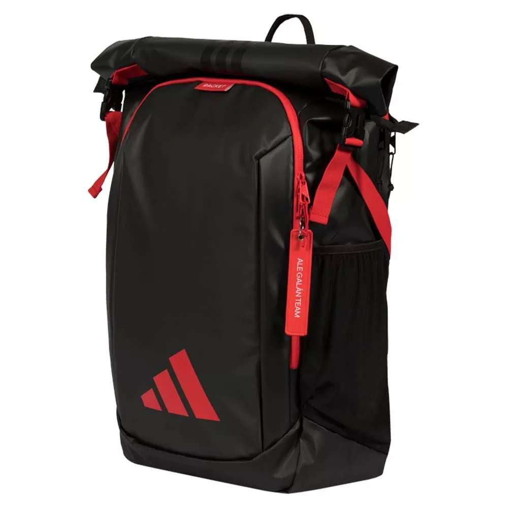 Adidas Multigame 2026 Padel-Rucksack Schwarz / Rot Ale Gal&aacute;n