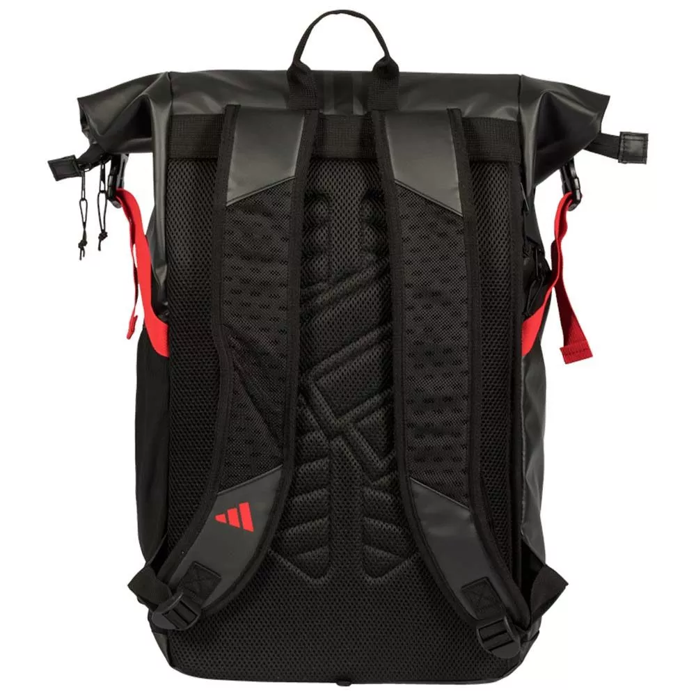Adidas Multigame 2026 Padel-Rucksack Schwarz / Rot Ale Gal&aacute;n
