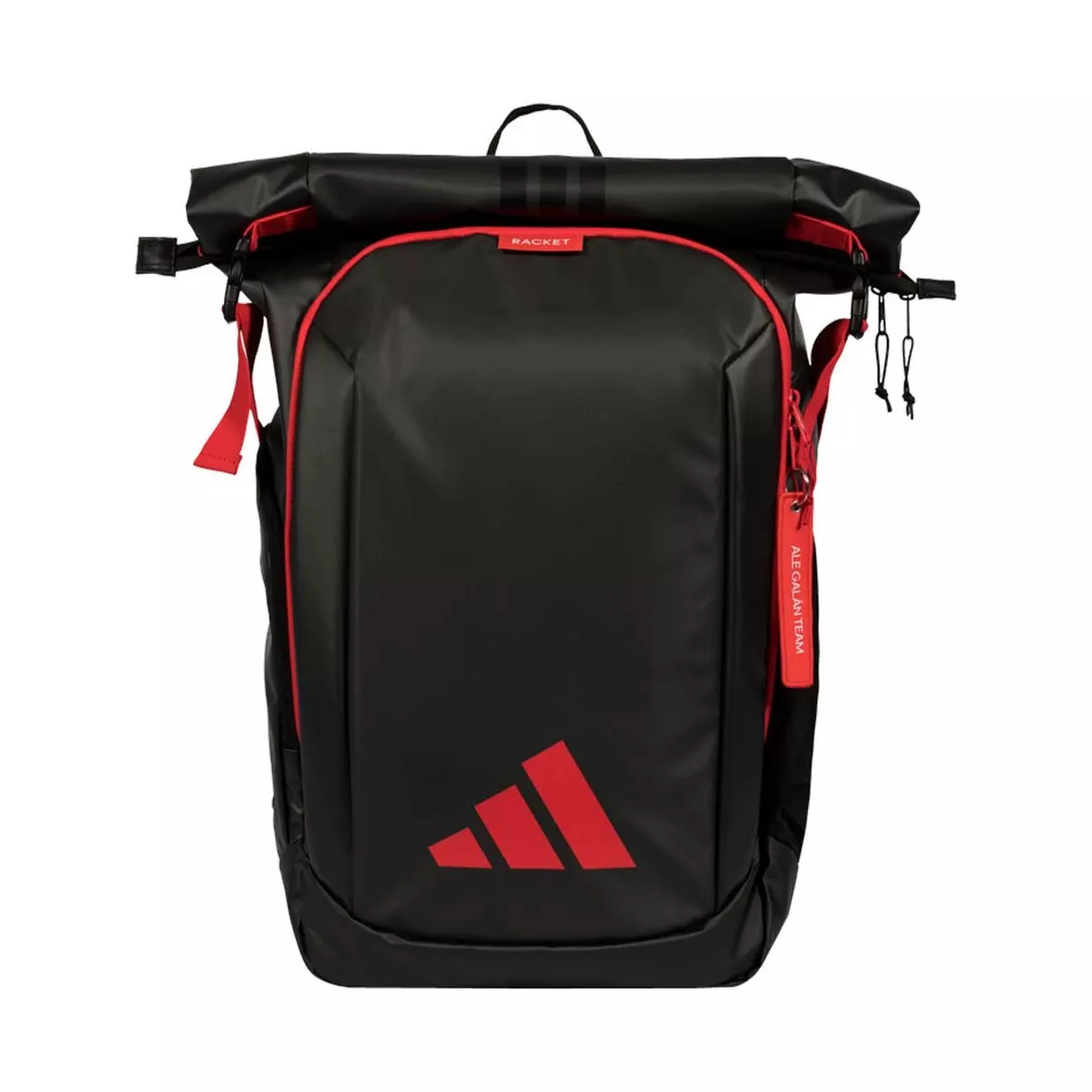 Adidas Multigame 2026 Padel-Rucksack Schwarz / Rot Ale Gal&aacute;n