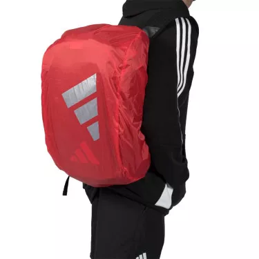 Adidas Multigame 2026 Padel-Rucksack Schwarz / Rot Ale Gal&aacute;n