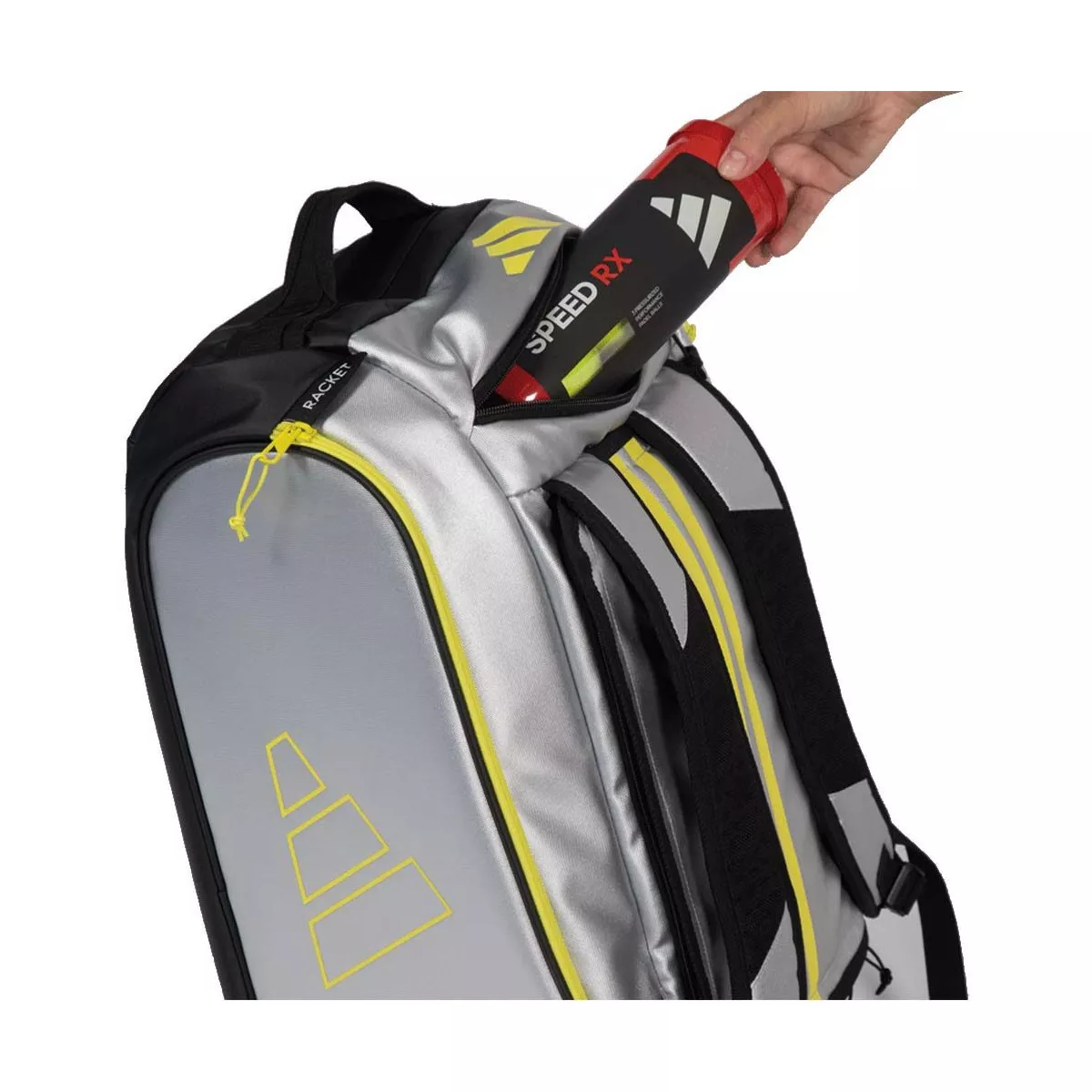 Adidas Tour 2026 Padeltasche Grau / Schwarz