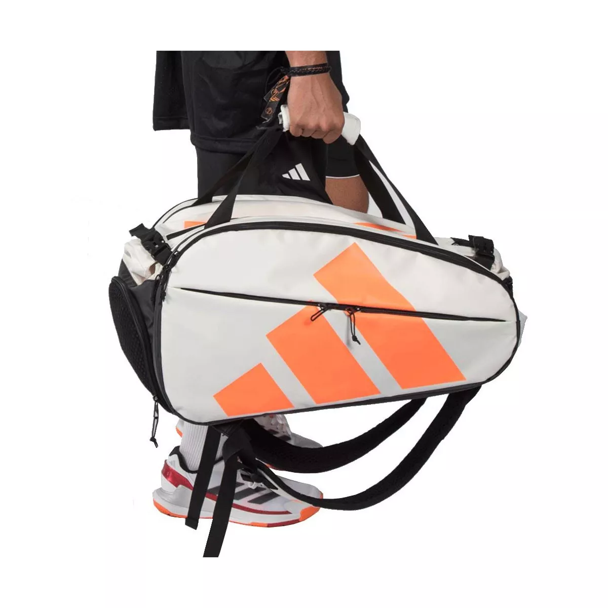 Adidas Multigame 2026 Padeltasche Wei&szlig;