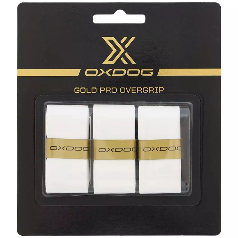 Oxdog Gold Pro Overgrip Wei&szlig; 3er-Pack