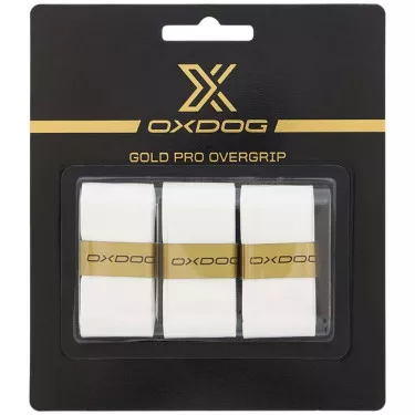 Oxdog Gold Pro Overgrip Wei&szlig; 3er-Pack