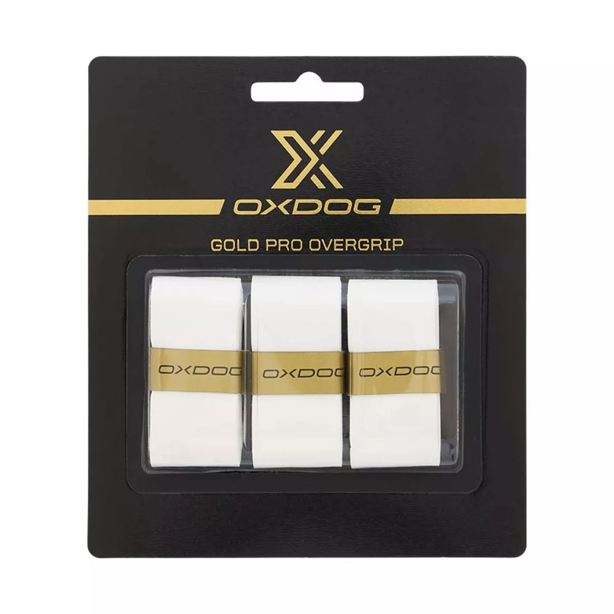 Oxdog Gold Pro Overgrip Wei&szlig; 3er-Pack