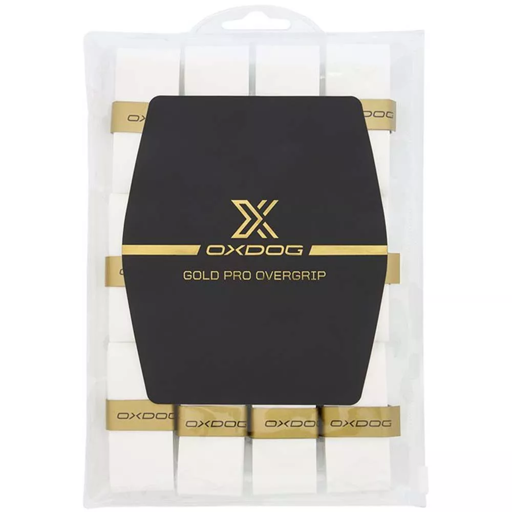 Oxdog Gold Pro Overgrip Wei&szlig; 12er-Pack