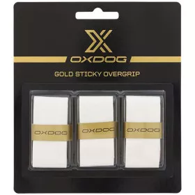 Oxdog Gold Sticky Overgrip Wei&szlig; 3er-Pack