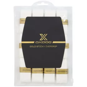 Oxdog Gold Sticky Overgrip Wei&szlig; 12er-Pack