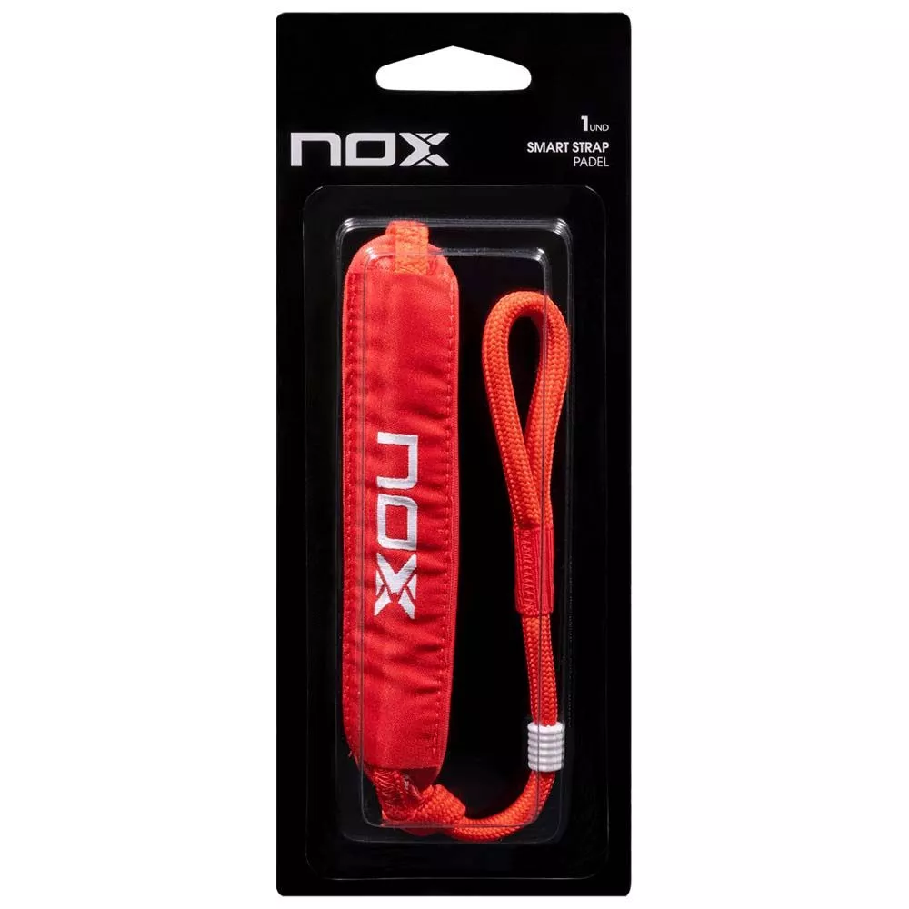 Nox SmartStrap Luxury Padel Handgelenkschlaufe Rot