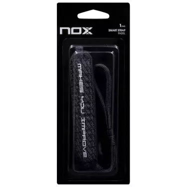 Nox SmartStrap Luxury Padel Handgelenkschlaufe Schwarz